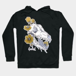 MorbidiTea - Greenthread with Coyote Skull Hoodie